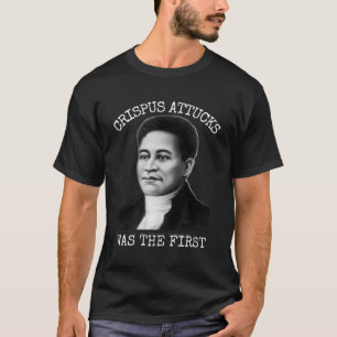 Crispus Attucks was de eerste T-shirt