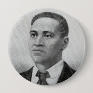 Crispus Attucks Zwarte Martelaar Amerikaanse Revol Ronde Button 4,0 Cm