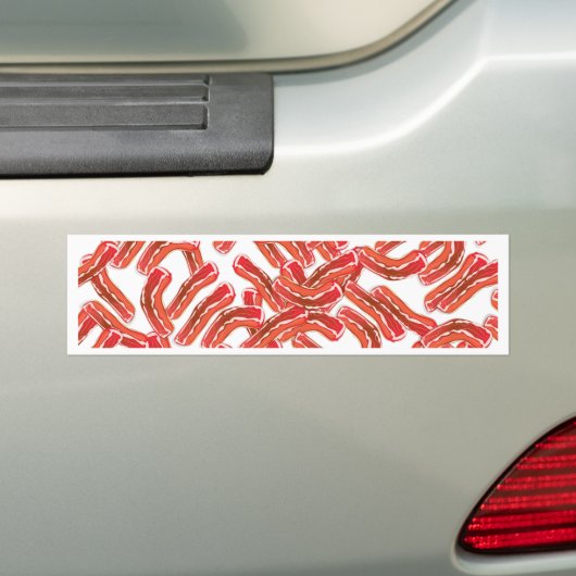 Crispy Bacon Bumpersticker (Op auto)