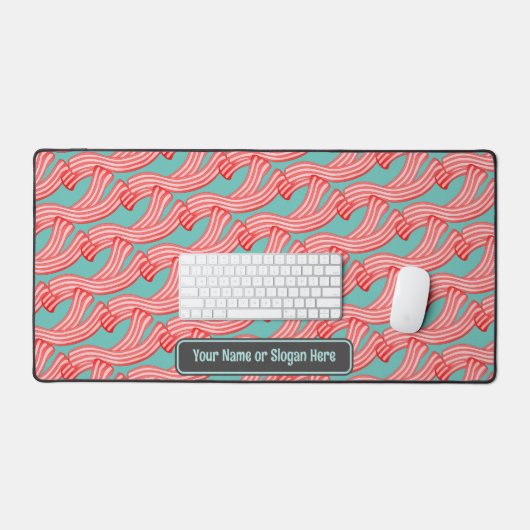 Crispy Bacon Rashers: Fave Food & Eigen Grappige S Bureaumat (Keyboard & Muis)