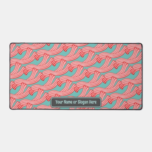 Crispy Bacon Rashers: Fave Food & Eigen Grappige S Bureaumat (Voorkant)