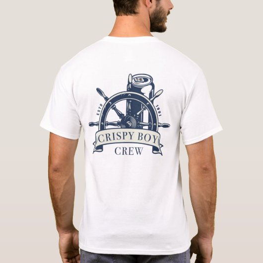 Crispy Boy Crew T-shirt (Achterkant)