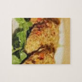 Crispy Crab Cakes Puzzle met Gift Box Legpuzzel (Horizontaal)