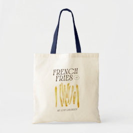 Crispy Fries Lovers Canvas tas