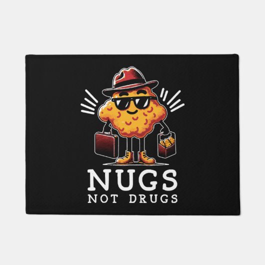 Crispy Nugs Niet Drugs Deurmat (Voorkant)