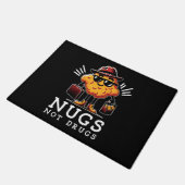 Crispy Nugs Niet Drugs Deurmat (Schuin)
