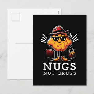 Crispy Nugs Niet Drugs Feestdagenkaart