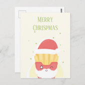 Crispy Patties Merry Chrispmas Briefkaart (Voorkant / Achterkant)