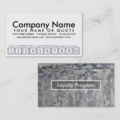 Crispy Texture Loyaliteit Programma Klantenkaartje (Voorkant / Achterkant)