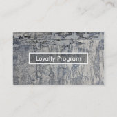 Crispy Texture Loyaliteit Programma Klantenkaartje (Achterkant)