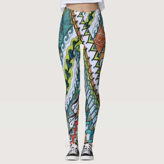 Criss Cross Leggings door Laurie (Voorkant)