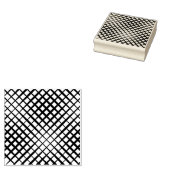 Criss-Cross Scrapbooking Wood Art Stamp Rubberstempel (Gestempeld)