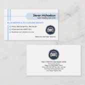 Crisscover waterpijpleiding visitekaartje (Voorkant / Achterkant)