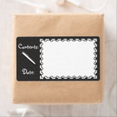 CrissCross U kiest kleur/voedsel & opslagetiketten Etiket (Insitu)