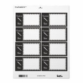 CrissCross U kiest kleur/voedsel & opslagetiketten Etiket (Full Sheet)