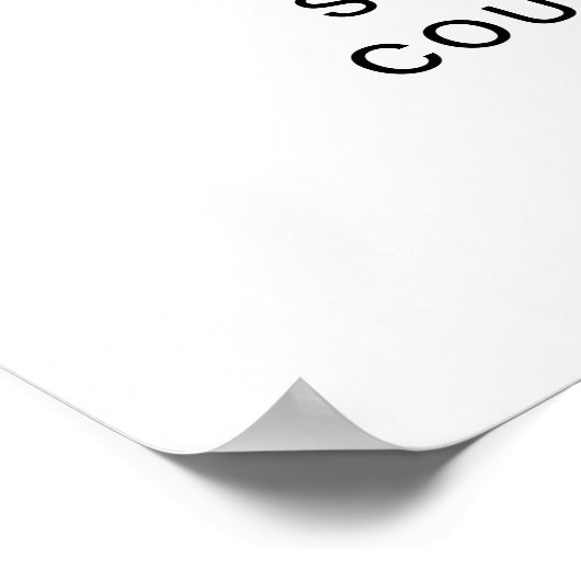 CRISTAL Boots and Bubble Couples Shower Sign Poster (Hoek)