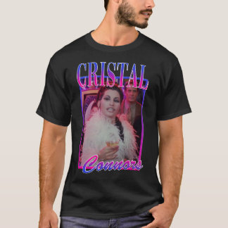 Cristal Connors Showmeiden Tribute Sticker T-shirt