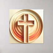 Cristian Cross Canvas Afdruk (Voorkant)