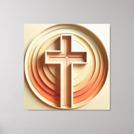 Cristian Cross  Canvas Afdruk