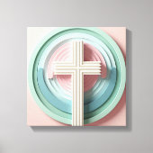 Cristian Cross Canvas Afdruk (Voorkant)