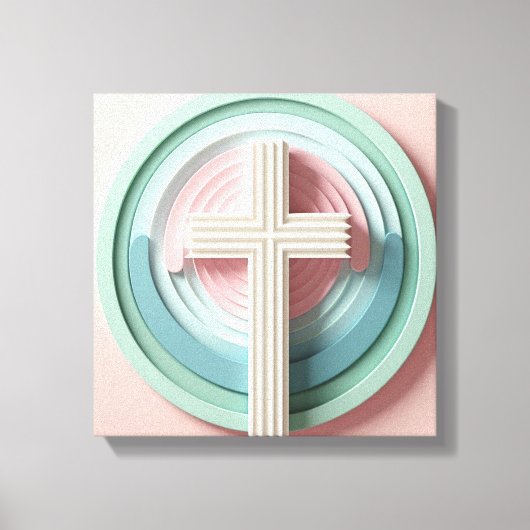 Cristian Cross Canvas Afdruk (Voorkant)