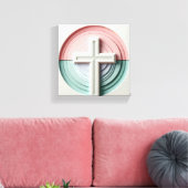 Cristian Cross Canvas Afdruk (Insitu (Woonkamer))