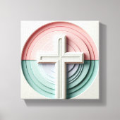 Cristian Cross Canvas Afdruk (Voorkant)