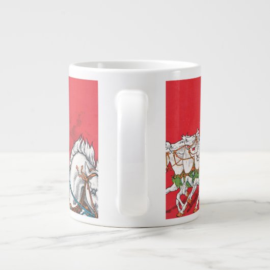  Cristiani Brothers Circus Poster Grote Koffiekop (Achterkant)