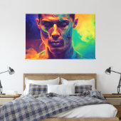 Cristiano Ronaldo Canvas Print (Insitu (Slaapkamer))
