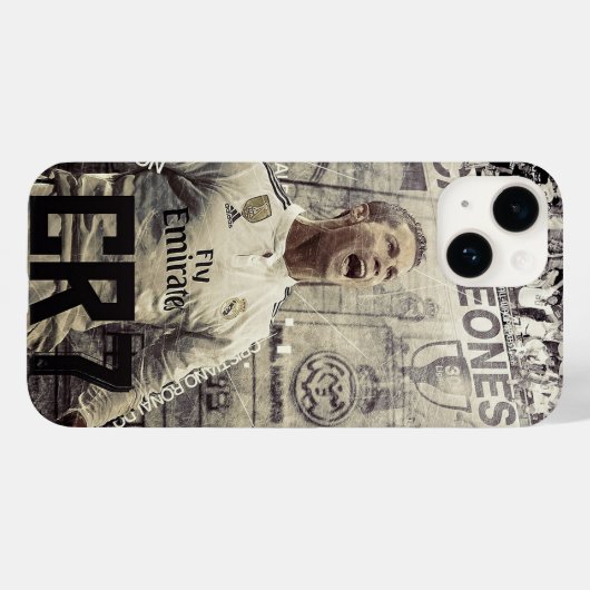 Cristiano Ronaldo Case-Mate iPhone Case (Achterkant (horizontaal))