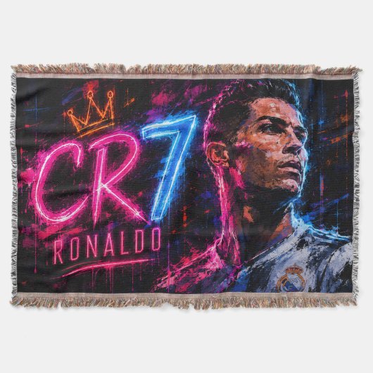 Cristiano Ronaldo (CR7) Deken (Voorkant)