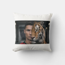 Cristiano Ronaldo CR7 en Tiger Artistic Throw Kuss