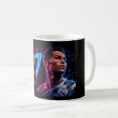 Cristiano Ronaldo (CR7) Kunst Koffiemok (Voorkant rechts)