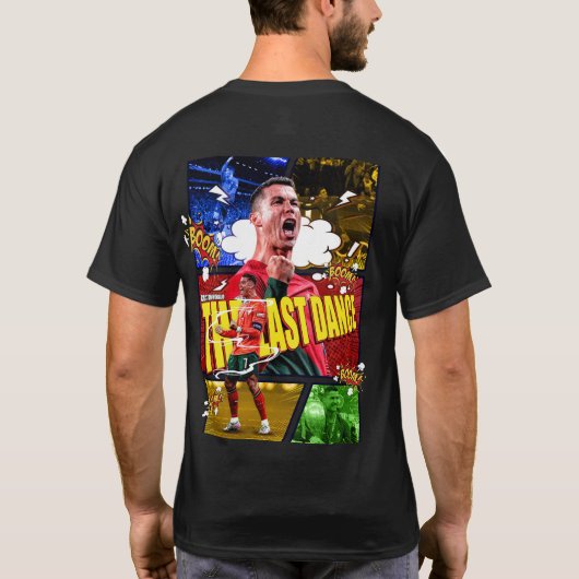 Cristiano Ronaldo De Laatste Dans T-shirt (Achterkant)