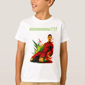 Cristiano Ronaldo Portugal Illustratie T-shirt