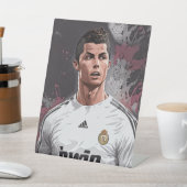 Cristiano Ronaldo-poster Reclamebord Met Voetstuk (Insitu)