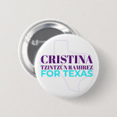 Cristina tzintzún Ramirez voor TX Button 2 (Voorkant /achterkant)
