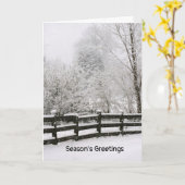 Cristmas Folded Wenskaart Kaart (Gele Bloem)