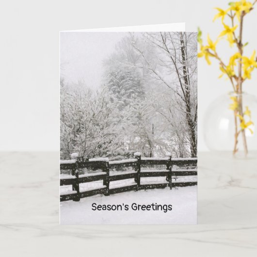 Cristmas Folded Wenskaart Kaart (Gele Bloem)