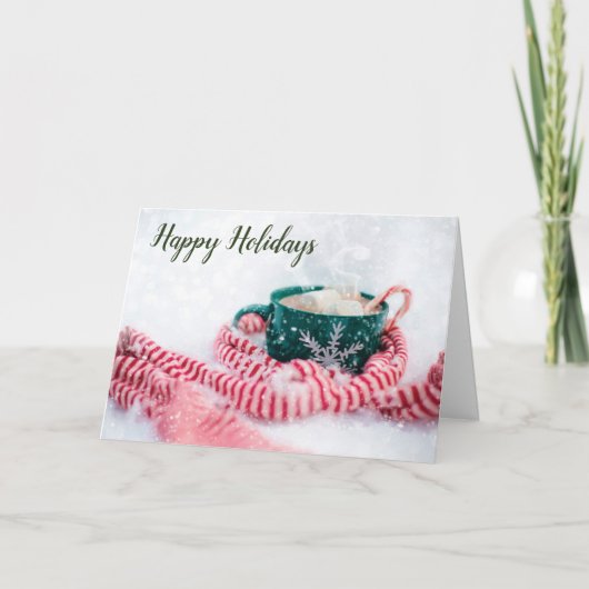 Cristmas Folded Wenskaart Kaart (Voorkant)