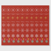 Cristmas Wrapping Paper Cadeaupapier (Vlak)