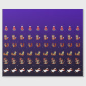 Cristmas Wrapping Paper Cadeaupapier (Vlak)