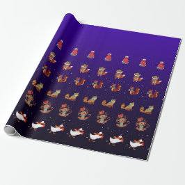 Cristmas Wrapping Paper Cadeaupapier