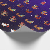 Cristmas Wrapping Paper Cadeaupapier (Hoek)