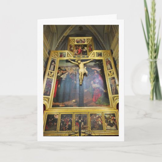 Cristo Del Fosar, San Nicolás Church, Valencia Kaart (Voorkant)