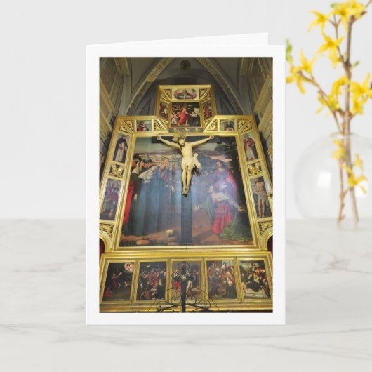 Cristo Del Fosar, San Nicolás Church, Valencia Kaart (Gele Bloem)