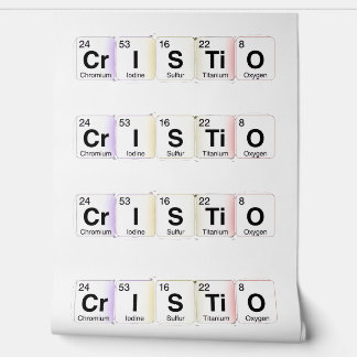 Cristo Elementos Químicos Behang