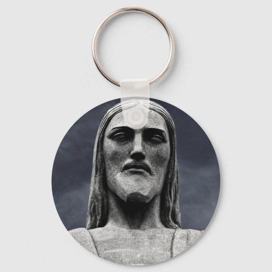 Cristo Redentor-beeld Sleutelhanger (Voorkant)