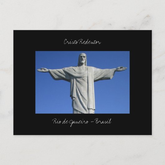 Cristo Redentor Briefkaart (Voorkant)