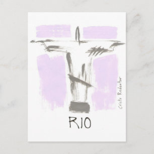 Cristo Redentor Rio Brasil Briefkaart